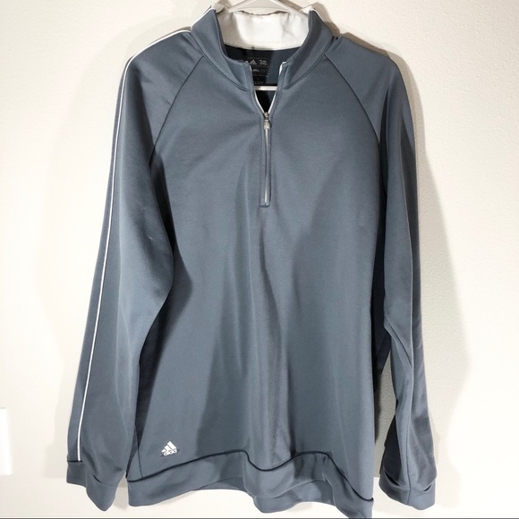adidas Other - Adidas Gray 1/4 Zip Large Pullover